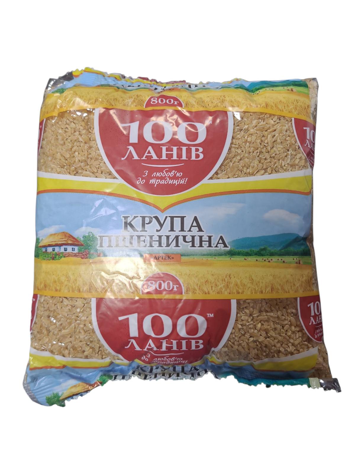 Крупа пшенична Артек 100 Ланів, 800 г